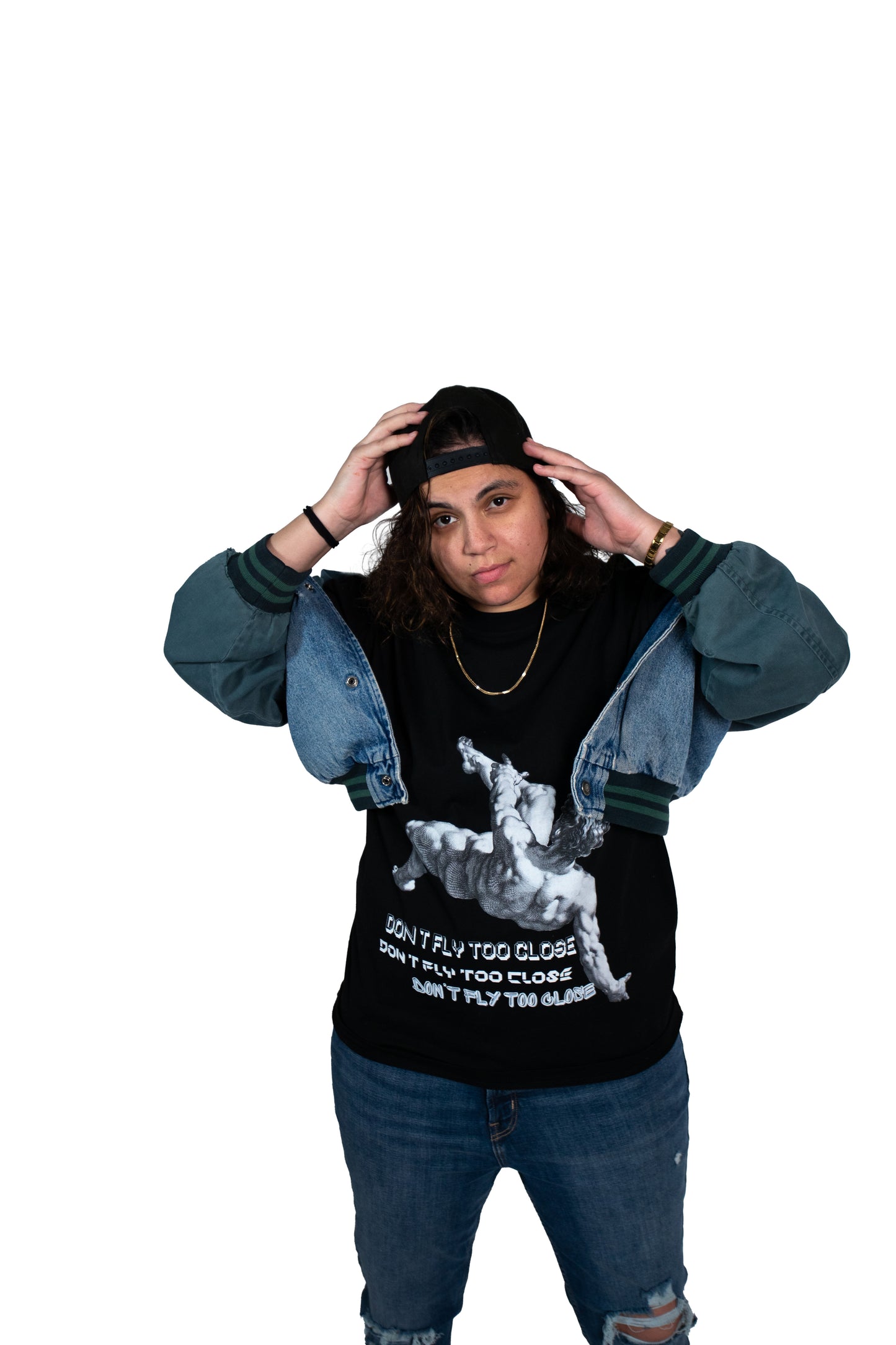 Don’t Fly Too Close - Oversize Drop Shoulder Tee