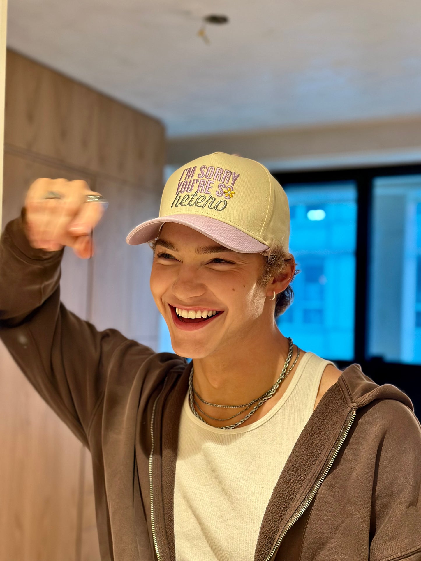I'm sorry you're so hetero - hat
