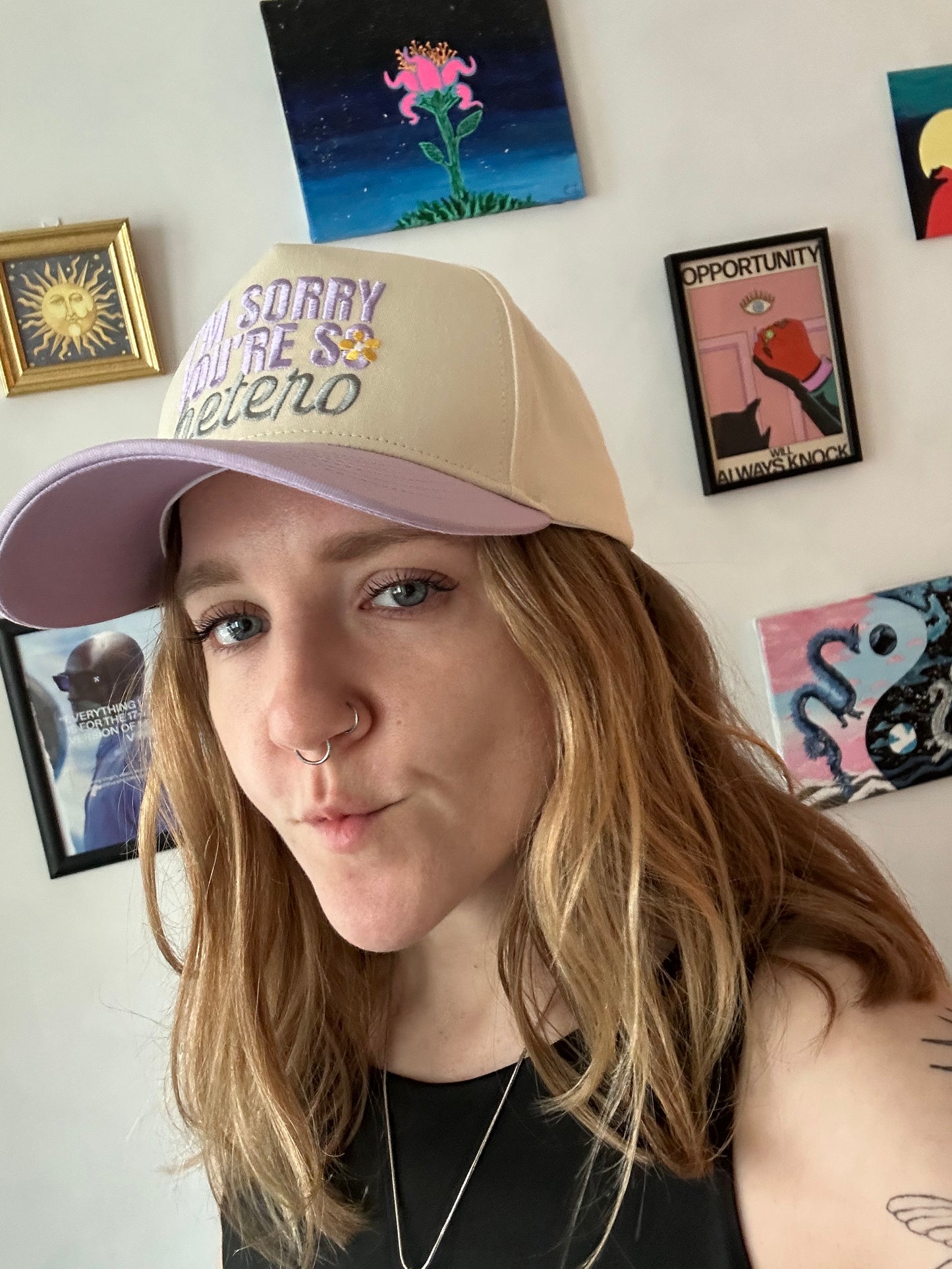 I'm sorry you're so hetero - hat