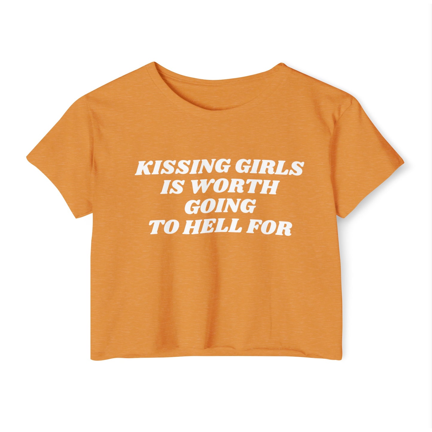 Kissing Girls Crop Top