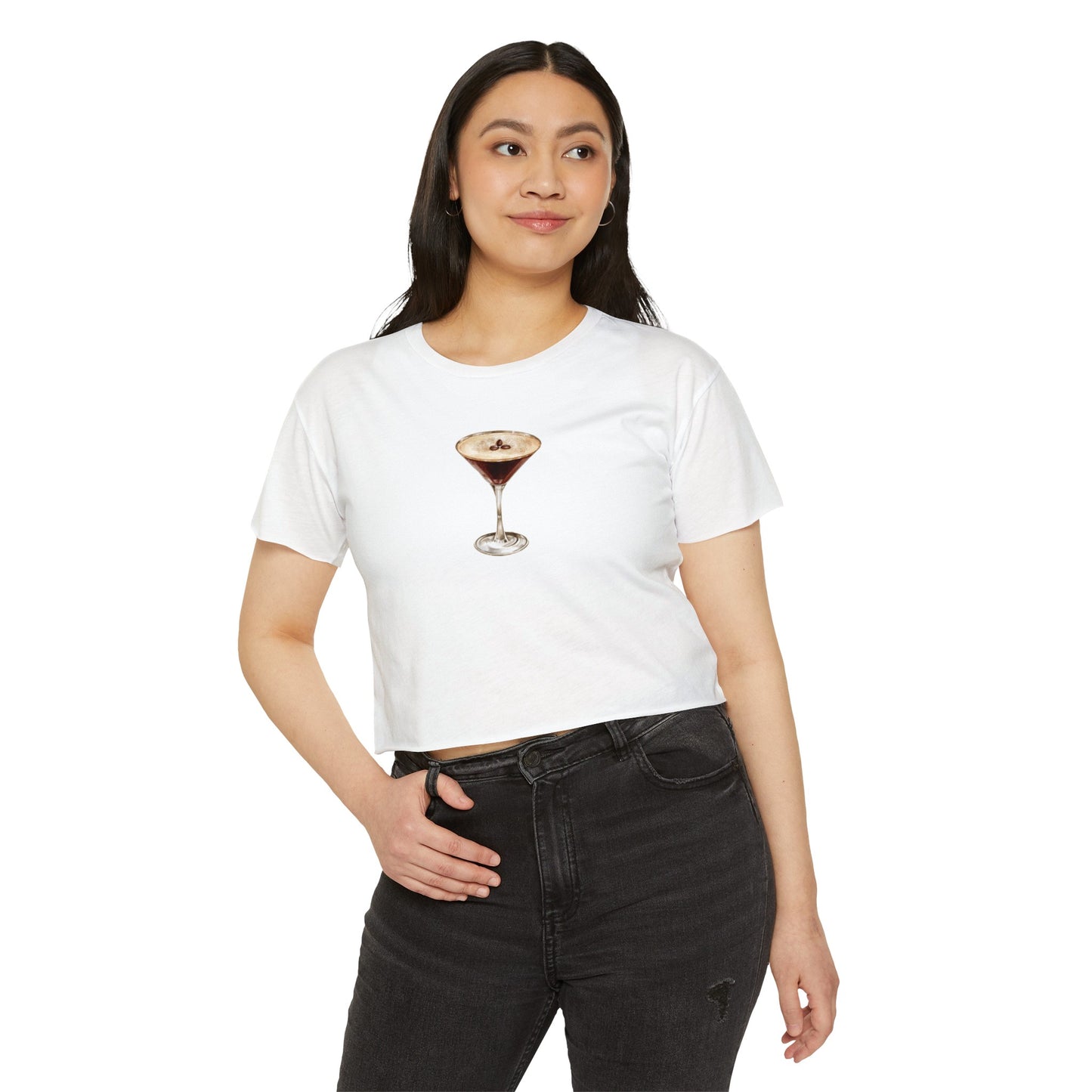 Espresso Martini Shirt Festival Crop Top