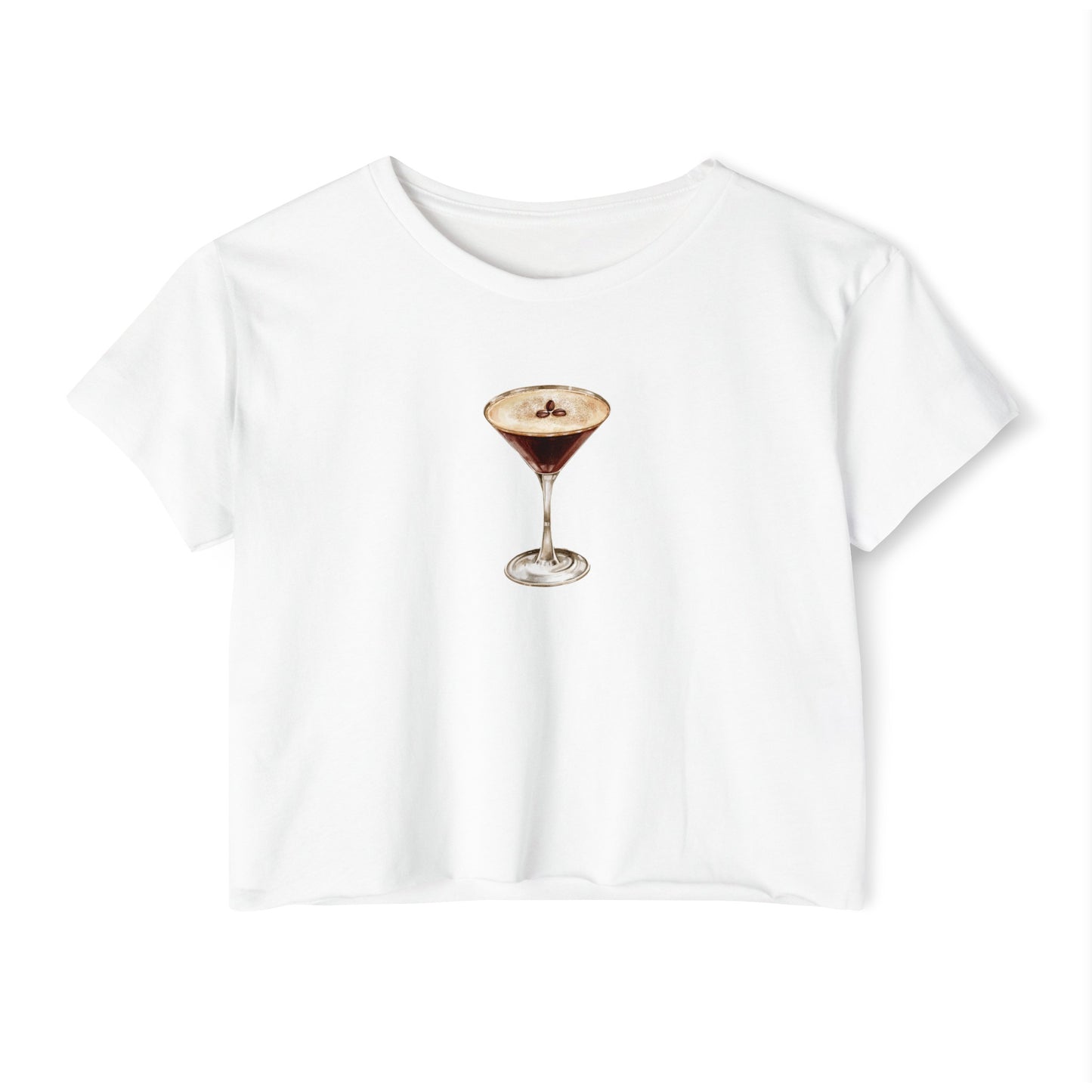 Espresso Martini Shirt Festival Crop Top