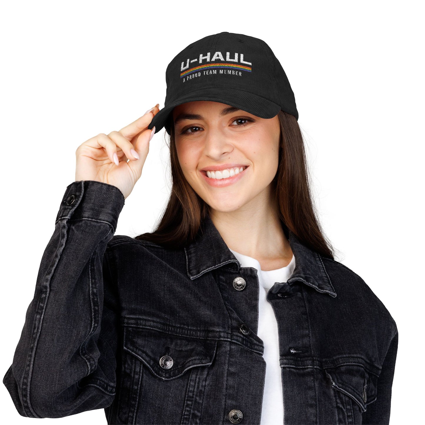 U-HAUL embroidered Corduroy Hat