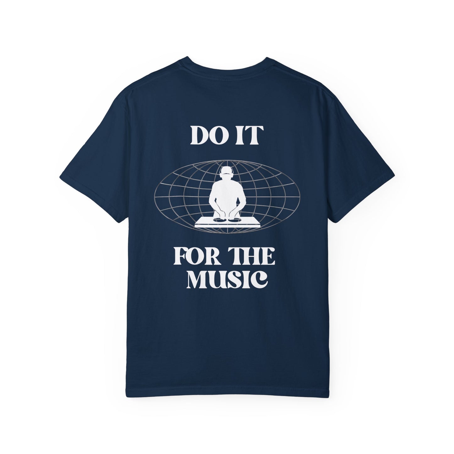 Do it For the Music Festival T Shirt concert back of shirt