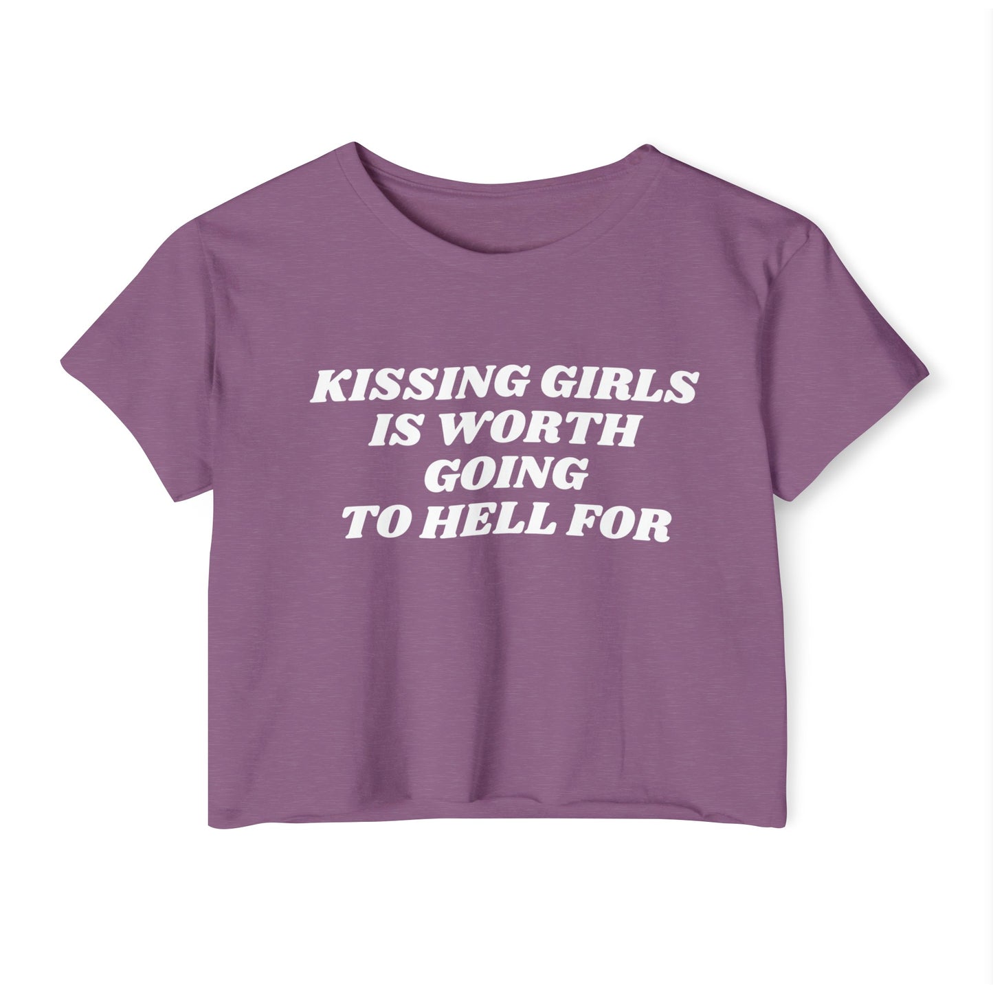 Kissing Girls Crop Top