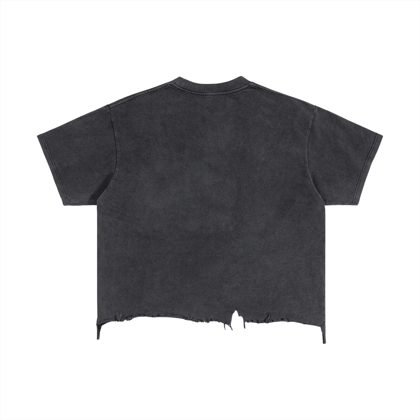 Don’t Look Back - Vintage Wash Boxy Distressed T-Shirt