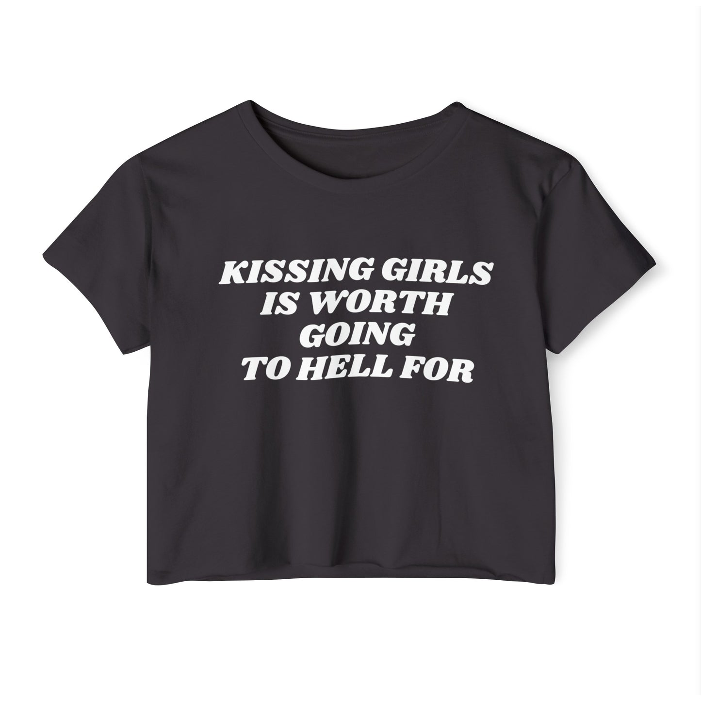 Kissing Girls Crop Top